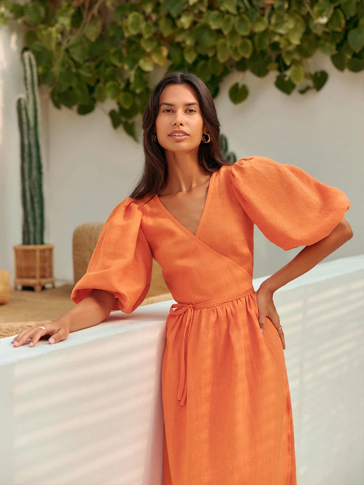 שמלת מידי סטייל כפרי - היידי