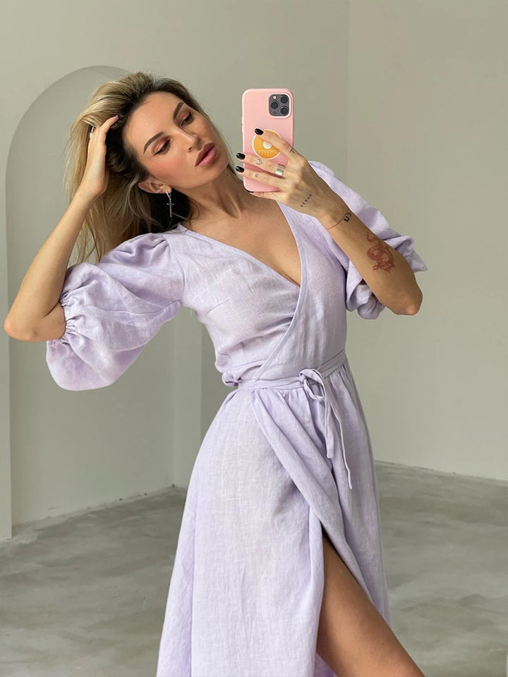 שמלת מידי סטייל כפרי - היידי