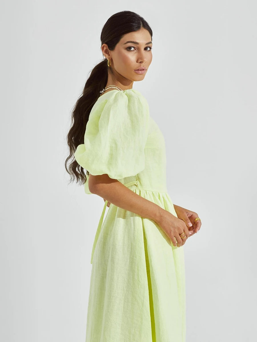 שמלת מידי סטייל כפרי - היידי