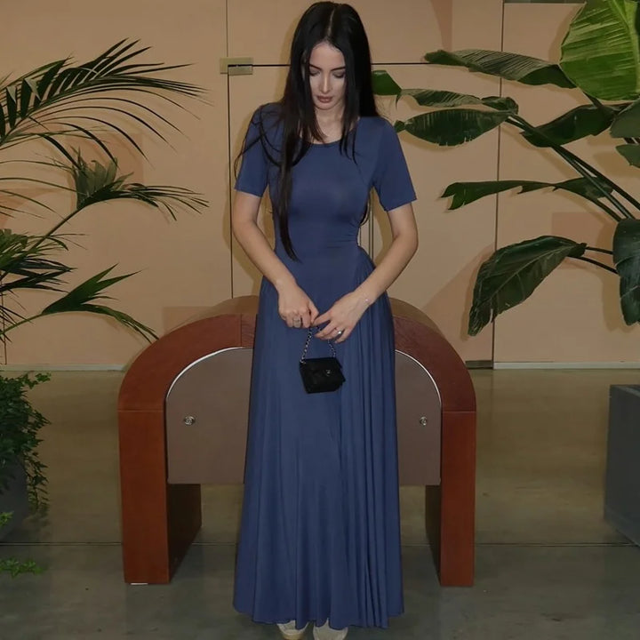 שמלת מקסי בגזרת A - אמיליה
