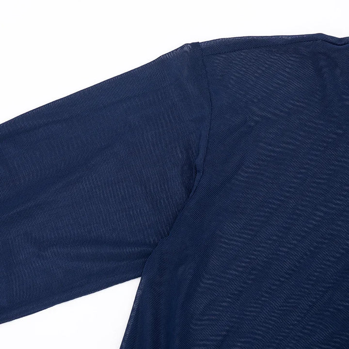 שמלת מיני שיפון מלמלה בעיצוב כפתורים - רעות