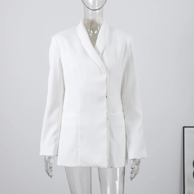 שמלת מיני מחויטת בעיצוב בלייזר - JACKIE