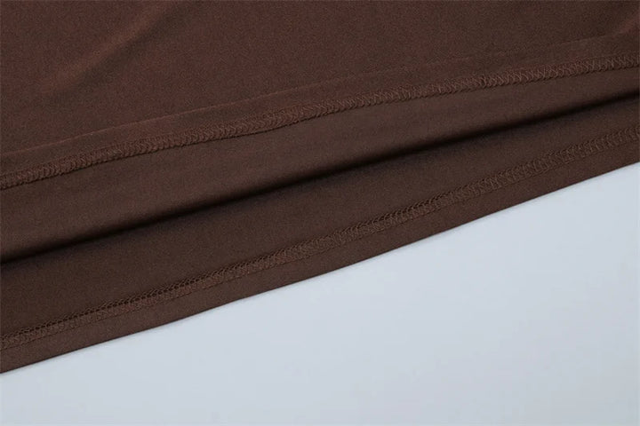 שמלת מקסי בעיצוב קיפולים בעיטור קשירה - ג'ונה