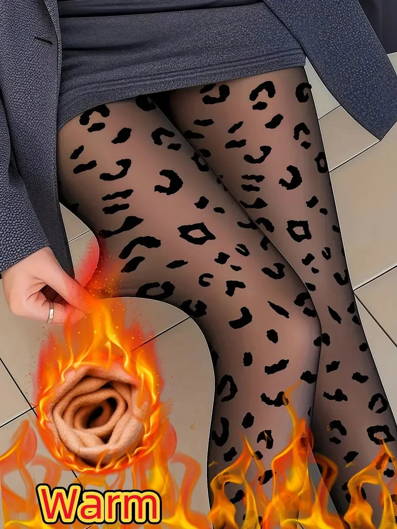 גרביון תרמי בעיצוב מנומר