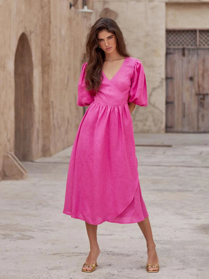 שמלת מידי סטייל כפרי - היידי