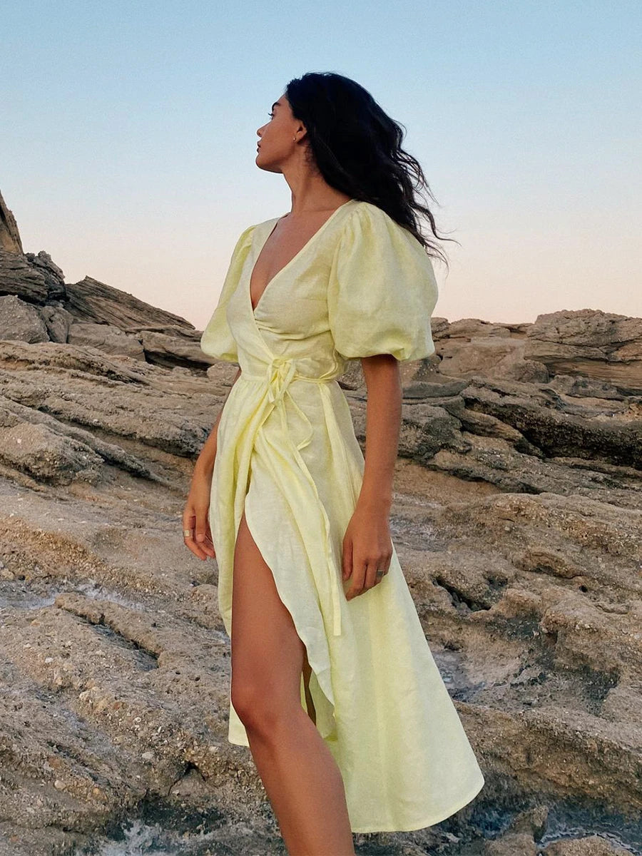 שמלת מידי סטייל כפרי - היידי