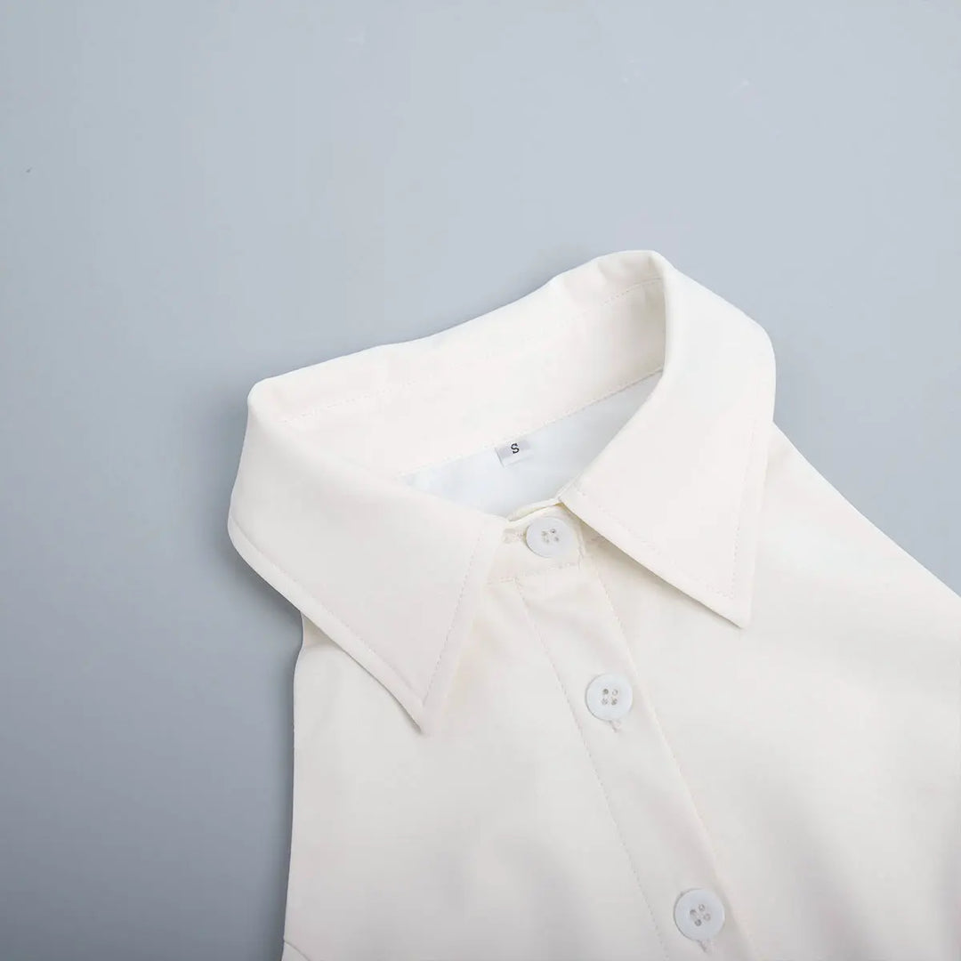 שמלת מקסי מחויטת בעיצוב כפתורים - JADORE