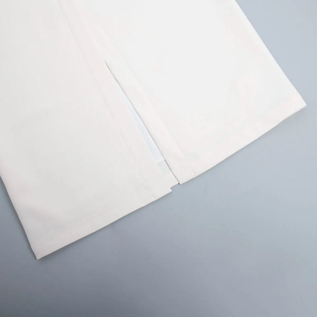 שמלת מקסי מחויטת בעיצוב כפתורים - JADORE